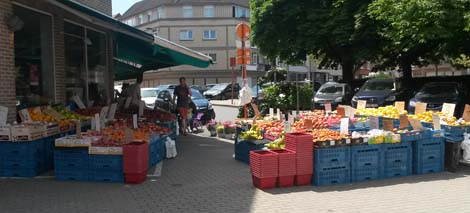 Fruits & légumes: partage difficile de l'espace public!